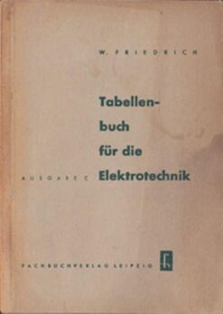 Tabellenbuch für die Elektrotechnik Ausgabe C
