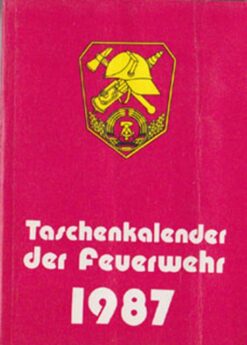 Taschenkalender der Feuerwehr 1987
