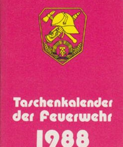 Taschenkalender der Feuerwehr 1988