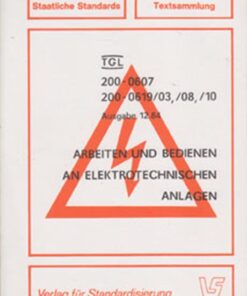 Arbeiten und Bedienen an elektrotechnischen Anlagen