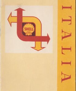 Italia Shell Miniatlas Italien 1956