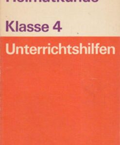 Unterrichtshilfen Heimatkunde Klasse 4