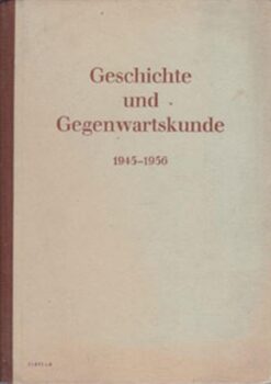Geschichte und Gegenwartskunde Lehrbuch DDR