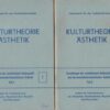 Kulturtheorie Ã„sthetik 1+2