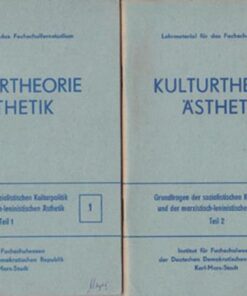 Kulturtheorie Ã„sthetik 1+2