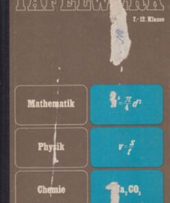 Tafelwerk 7. bis 12. Klasse