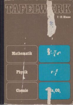 Tafelwerk 7. bis 12. Klasse