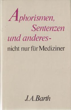 Aphorismen Sentenzen und anderes