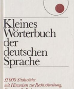 Kleines Wörterbuch der deutschen Sprache