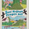 Zwei Krähen fliegen aus