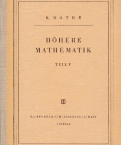 Höhere Mathematik Teil V