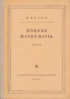 Höhere Mathematik Teil V
