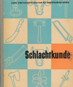 Schlachtkunde   DDR-Lehrbuch