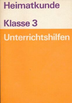 Heimatkunde Klasse 3 Unterrichtshilfen  DDR-Lehrbuch