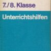 Unterrichtshilfen Sport Klasse 7/8  DDR-Lehrerbuch