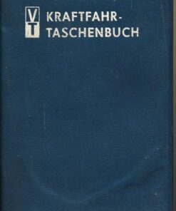 Kraftfahr-Taschenbuch DDR 1958
