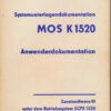 Robotron Systemdokumentation MOS K 1520 Anwendungsdokumentation Zusatzsoftware III