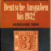 Deutsche Ausgaben bis 1932 – Lipsia Briefmarken Katalog