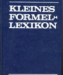 Kleines Formellexikon