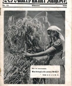 Des Bäckers kleiner Ratgeber Oktober 1934