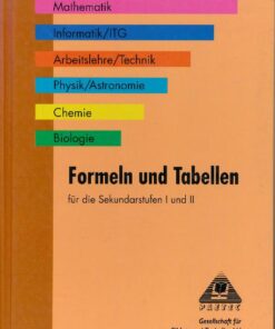 Formeln und Tabellen für die Sekundarstufe I und II