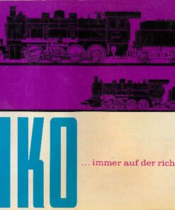 PIKO Modelleisenbahn-Katalog DDR