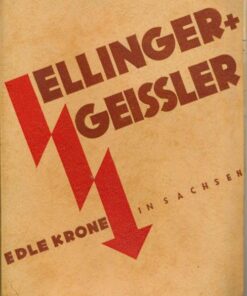 Ellinger & Geissler Fabrik elektrotechnischer Anlagen Katalog Edle Krone