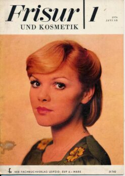Frisur und Kosmetik 1976 Heft 1 DDR Zeitschrift