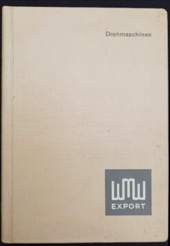 WMW Drehmaschinen Werkzeugmaschinen Katlog DDR