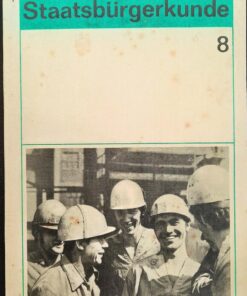 Staatsbürgerkunde 8 Lehrbuch DDR 1973