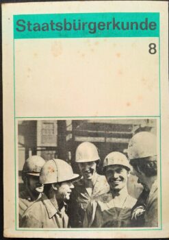 Staatsbürgerkunde 8 Lehrbuch DDR 1973