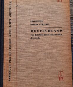 DEUTSCHLAND 11. Jh. bis zur Mitte des 13. Jh. Leo Stern