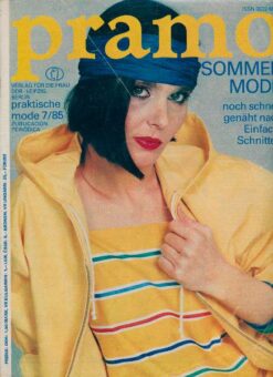 Pramo Konvolut 1972 Hefte 2 3 7 8 9 Modezeitschrift DDR