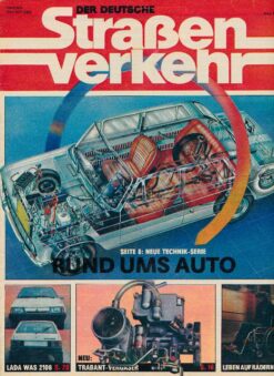 Der Deutsche Straßenverkehr 1985 komplett Heft 1-12