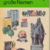 Straßen Plätze große Namen
