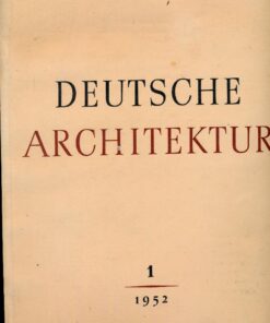 Deutsche Architektur Hefte 1-4 1952