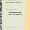 Problemseminar Chemiefaserstoffe in der Textiltechnik – Lehrbrief TH Karl-Marx-Stadt DDR