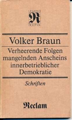 Verheerende Folgen mangelnden Anscheins innerbetrieblicher Demokratie