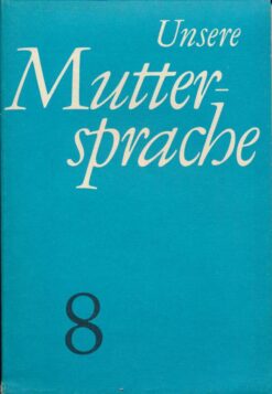 Unsere Muttersprache Klasse 8 Lehrbuch DDR