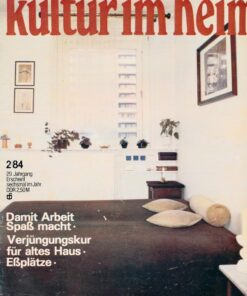 Kultur im Heim 1984 Heft 2 Zeitschrift Wohnen Möbel DDR