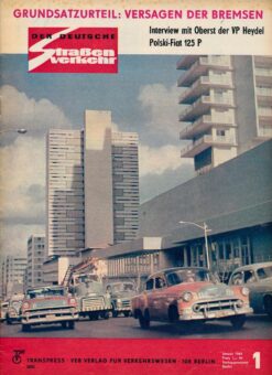 Der deutsche Straßenverkehr 1969 Hefte 1 – 12 kompletter Jahrgang