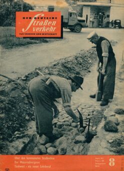 Der deutsche Straßenverkehr 1957 Heft 8