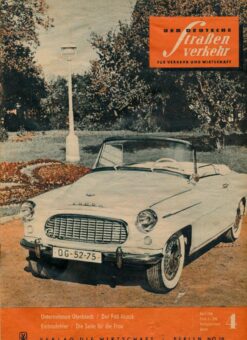 Der deutsche Straßenverkehr 1958 Heft 4