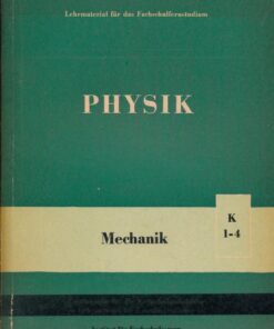Physik Mechanik Lehrbrief K 1-4 DDR