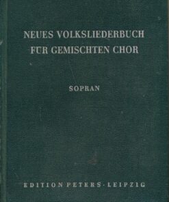 Neues Volksliederbuch für gemischten Chor – Sopran
