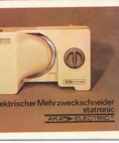 Elektrischer Mehrzweckschneider statronic – Bedienungsanleitung