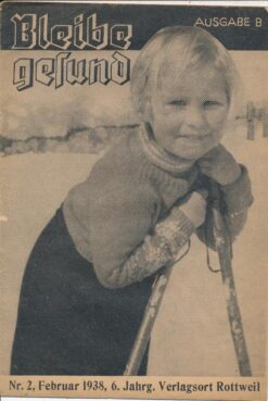 Bleibe gesund Ausgabe B Nr. 4 April 1938