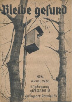 Bleibe gesund Ausgabe B Nr. 5 Mai 1938
