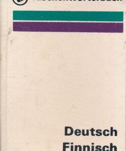 Deutsch Finnisch Taschenwörterbuch DDR