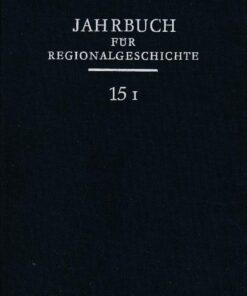 Jahrbuch für Regionalgeschichte 15 I / 1988